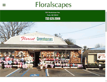 Tablet Screenshot of floralscapesnj.com